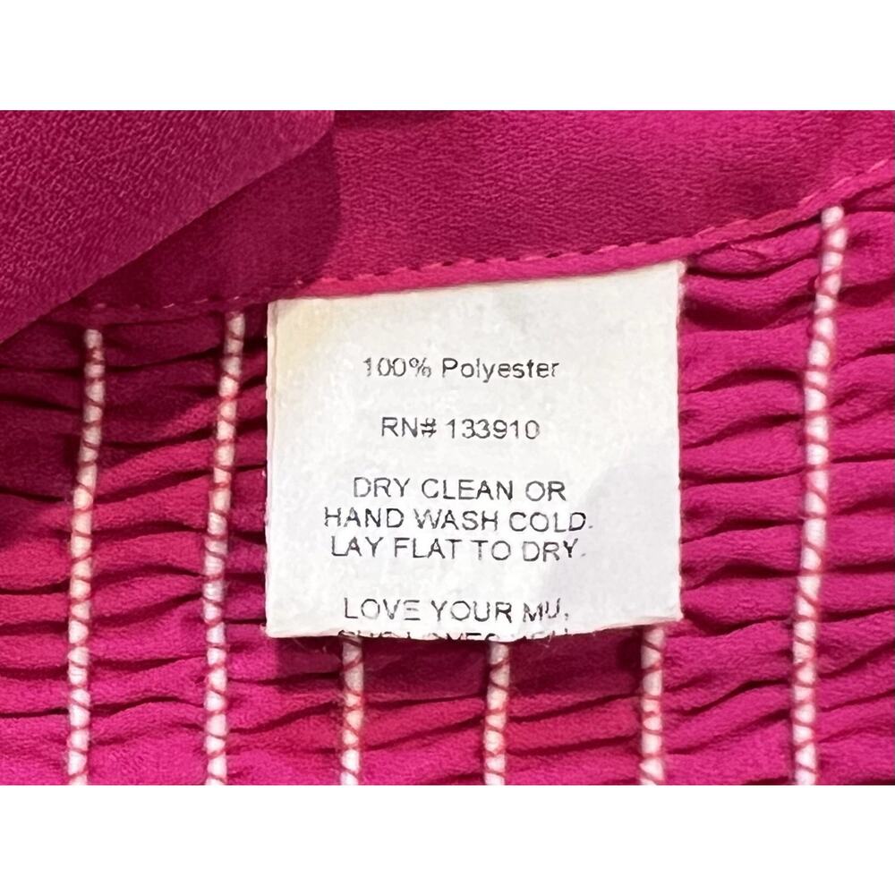 Show Me Your Mumu Kaden Tie-Front Crop Top Pink NWT Sz XL, Beach Party Sexy - Picture 5 of 5